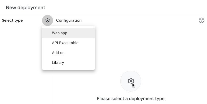 Deploy Web App